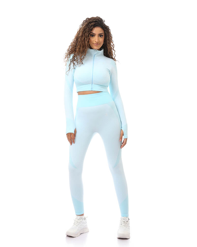 Mellow Stretch Zip Up Sports Set