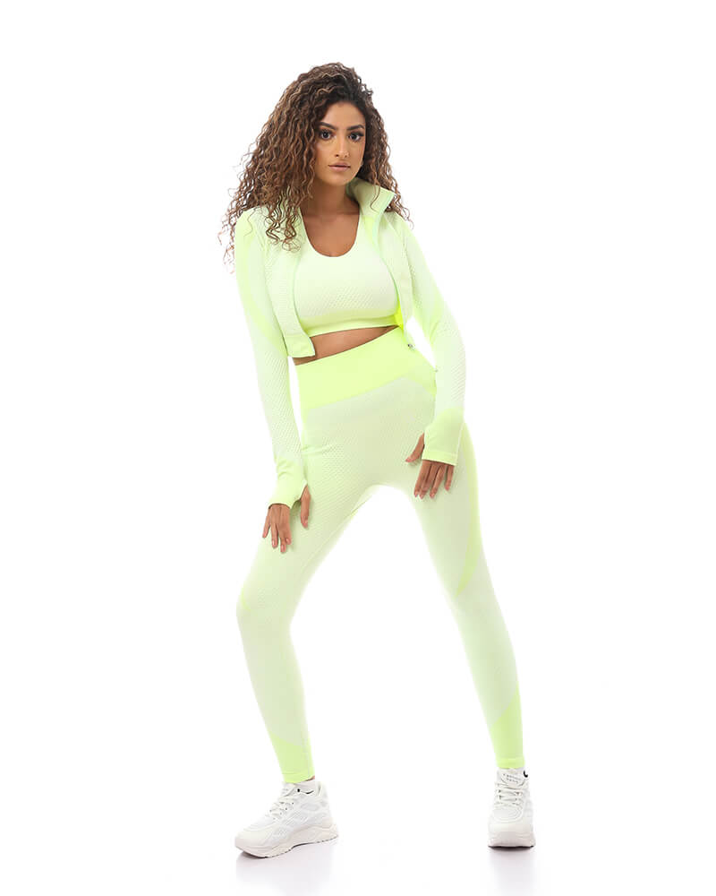 Mellow Stretch Zip Up Sports Set