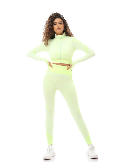 Mellow Stretch Zip Up Sports Set