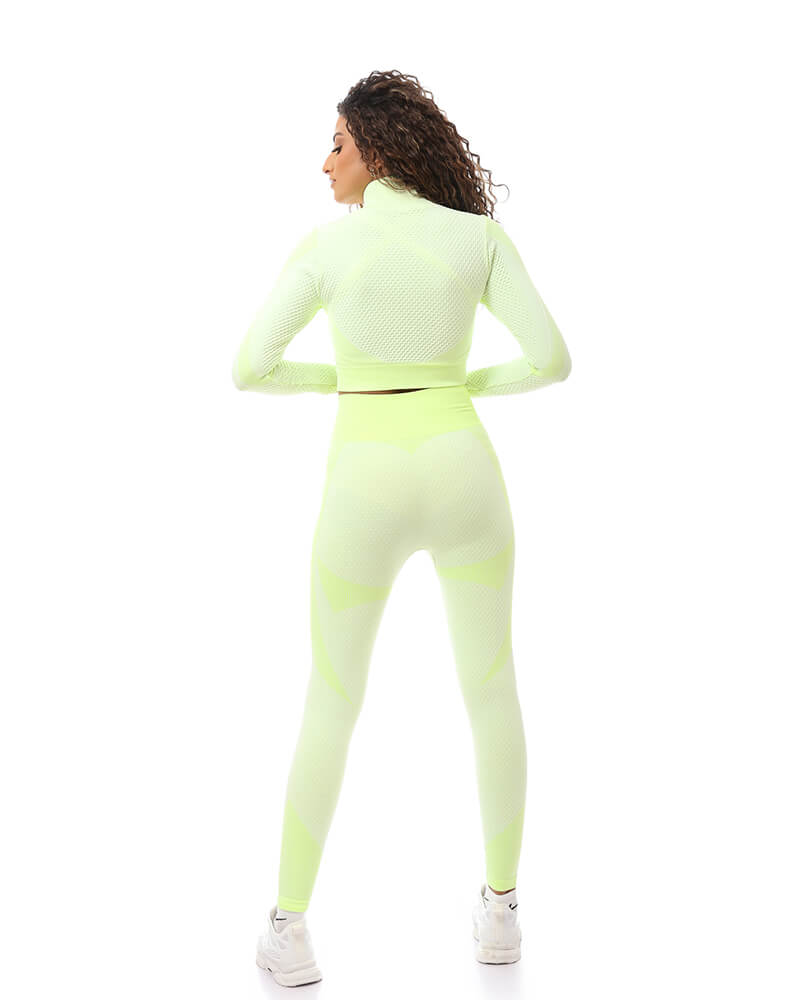 Mellow Stretch Zip Up Sports Set