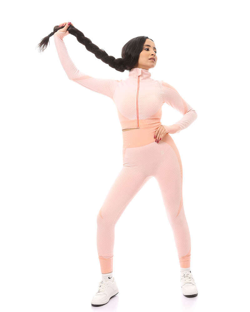 Mellow Stretch Zip Up Sports Set