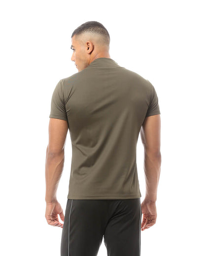 Sturdy Half Zip Tee