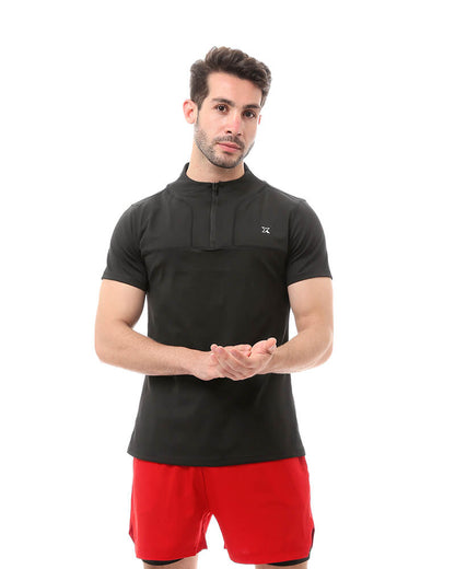 Sturdy Half Zip Tee