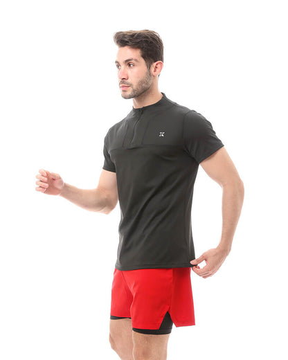 Sturdy Half Zip Tee