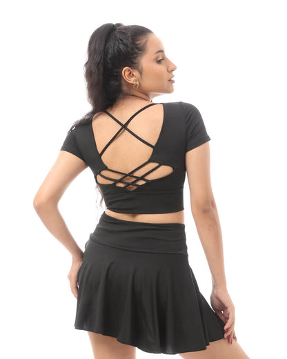 Velvet 01 Criss Cross Top