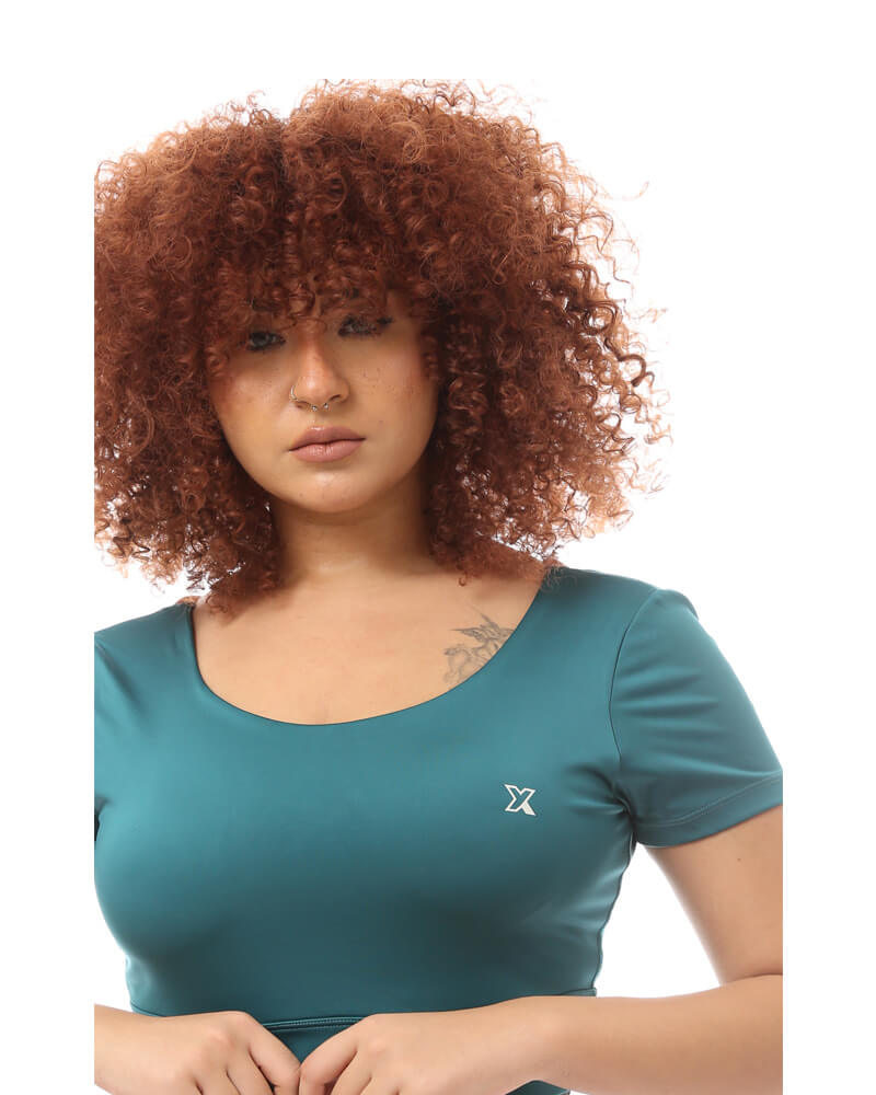 Velvet Criss Cross Top